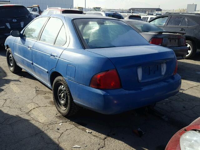 3N1CB51D85L583789 - 2005 NISSAN SENTRA 1.8 BLUE photo 3