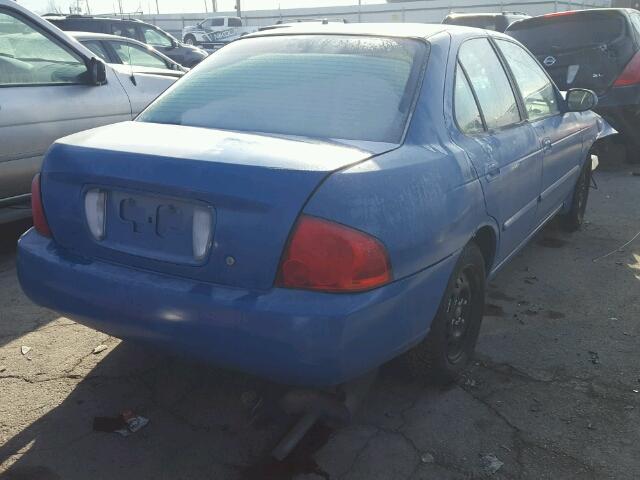 3N1CB51D85L583789 - 2005 NISSAN SENTRA 1.8 BLUE photo 4