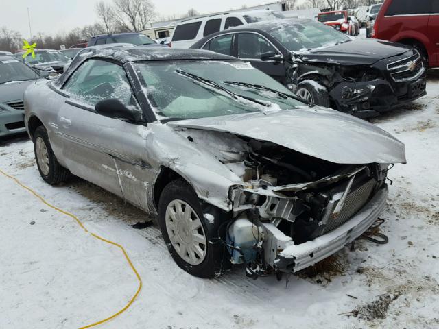 1C3EL45X85N607580 - 2005 CHRYSLER SEBRING SILVER photo 1