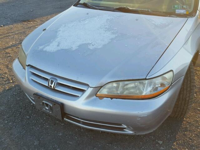 JHMCG66802C011511 - 2002 HONDA ACCORD EX SILVER photo 9