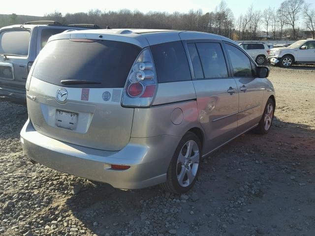 JM1CR293970133782 - 2007 MAZDA 5 SILVER photo 4