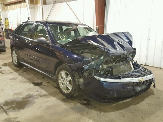 1G1ZT628X5F323344 - 2005 CHEVROLET MALIBU MAX BLUE photo 1