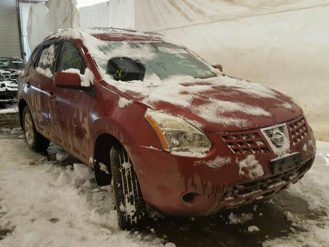 JN8AS58V98W129010 - 2008 NISSAN ROGUE S MAROON photo 1