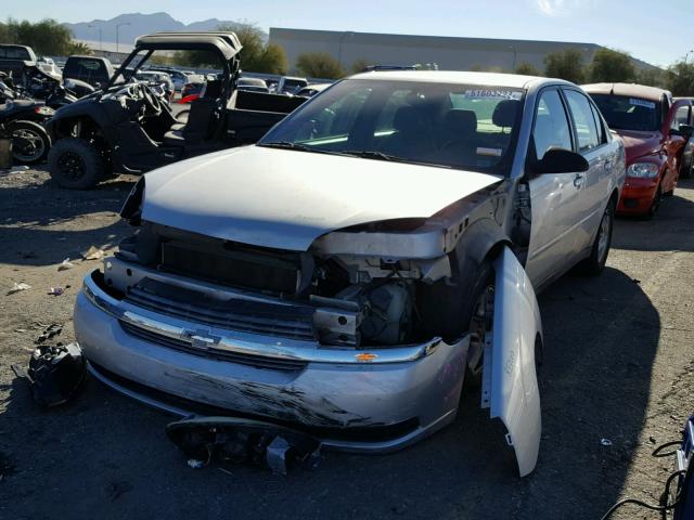 1G1ZT52815F308838 - 2005 CHEVROLET MALIBU LS SILVER photo 2