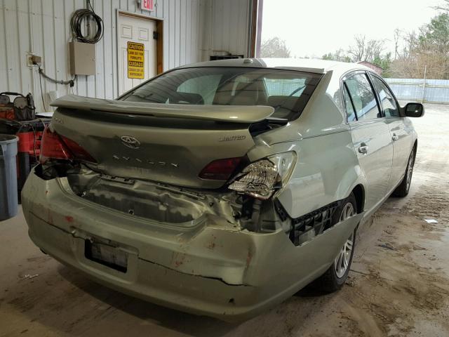 4T1BK36BX9U325933 - 2009 TOYOTA AVALON XL GREEN photo 4