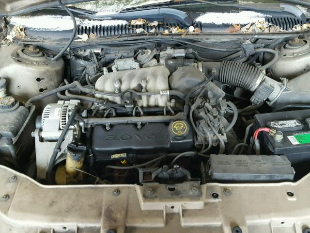 1FAFP52U3WG270266 - 1998 FORD TAURUS LX GOLD photo 7