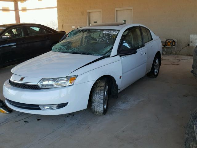 1G8AL52F74Z190952 - 2004 SATURN ION LEVEL WHITE photo 2