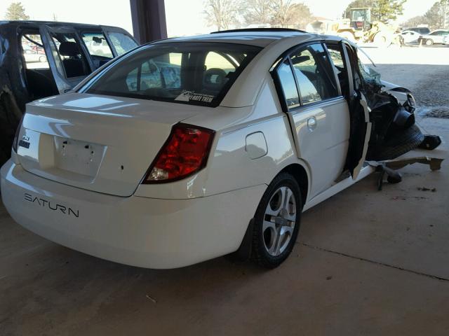 1G8AL52F74Z190952 - 2004 SATURN ION LEVEL WHITE photo 4