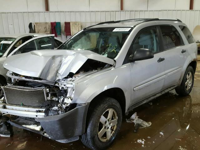 2CNDL23F956049003 - 2005 CHEVROLET EQUINOX LS GRAY photo 2