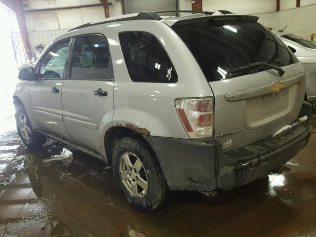 2CNDL23F956049003 - 2005 CHEVROLET EQUINOX LS GRAY photo 3