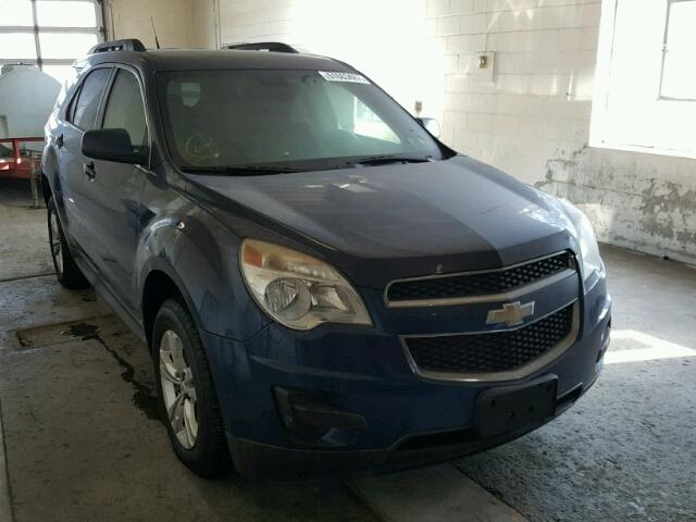 2CNFLEEW0A6325330 - 2010 CHEVROLET EQUINOX LT BLUE photo 1