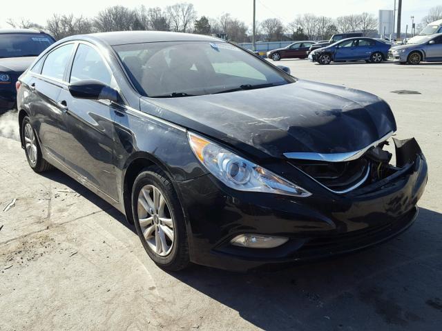 5NPEB4AC0DH644574 - 2013 HYUNDAI SONATA GLS BLACK photo 1