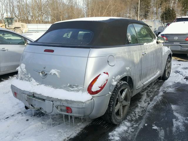 3C3AY75S95T265949 - 2005 CHRYSLER PT CRUISER SILVER photo 4