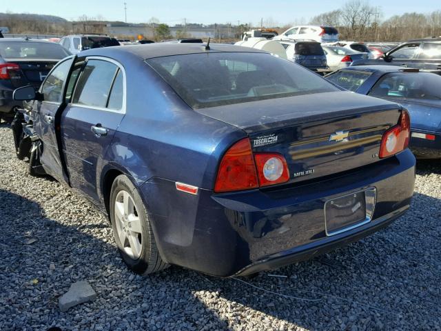 1G1ZG57B184198012 - 2008 CHEVROLET MALIBU LS 蓝色 照片 3