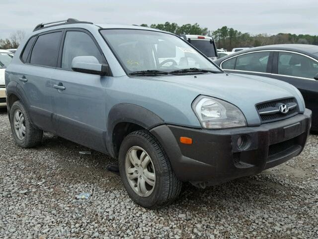 KM8JN12D97U637740 - 2007 HYUNDAI TUCSON SE TURQUOISE photo 1