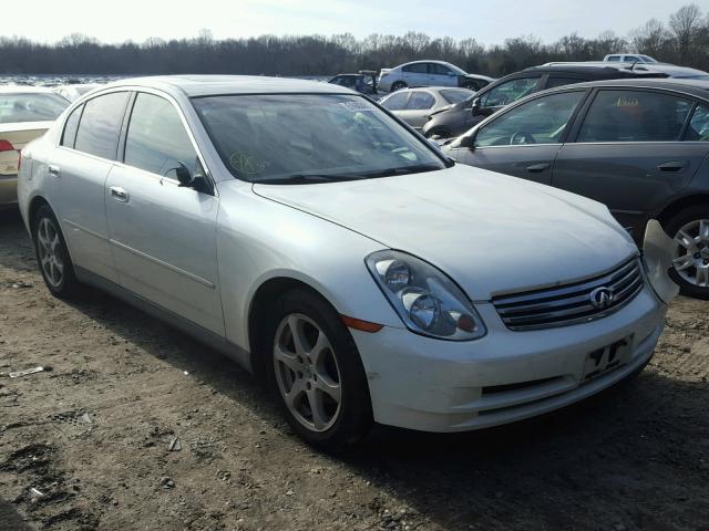 JNKCV51EX3M001982 - 2003 INFINITI G35 WHITE photo 1