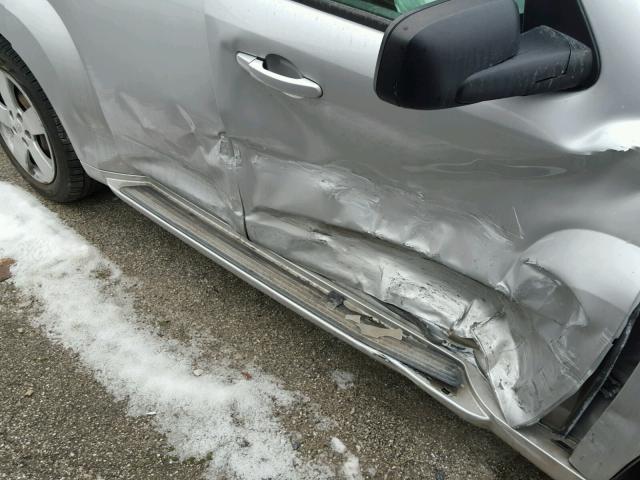 3GNBAAFWXBS562191 - 2011 CHEVROLET HHR LS SILVER photo 9