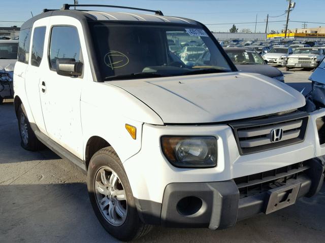 5J6YH18727L006758 - 2007 HONDA ELEMENT EX WHITE photo 1