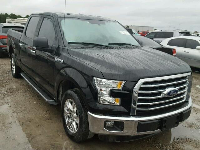 1FTEW1CF3GKE60133 - 2016 FORD F150 SUPER BLACK photo 1