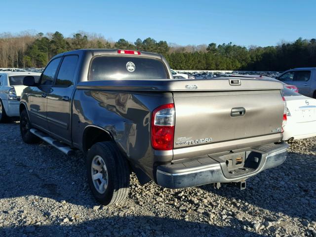 5TBET34106S548130 - 2006 TOYOTA TUNDRA DOU GRAY photo 3