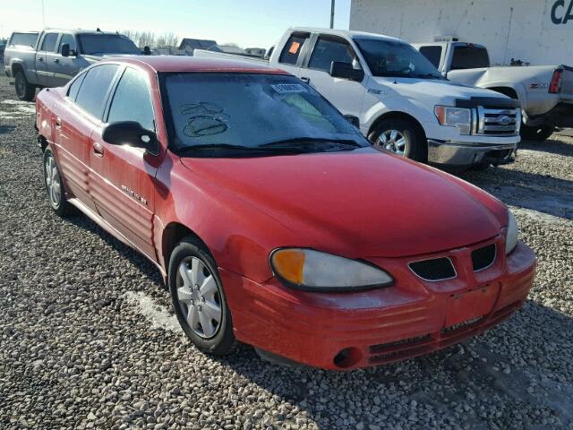 1G2NF52T5YM745148 - 2000 PONTIAC GRAND AM S RED photo 1