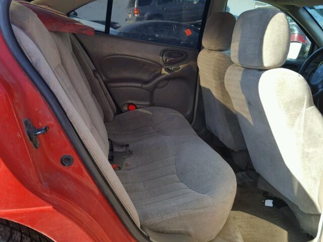 1G2NF52T5YM745148 - 2000 PONTIAC GRAND AM S RED photo 6