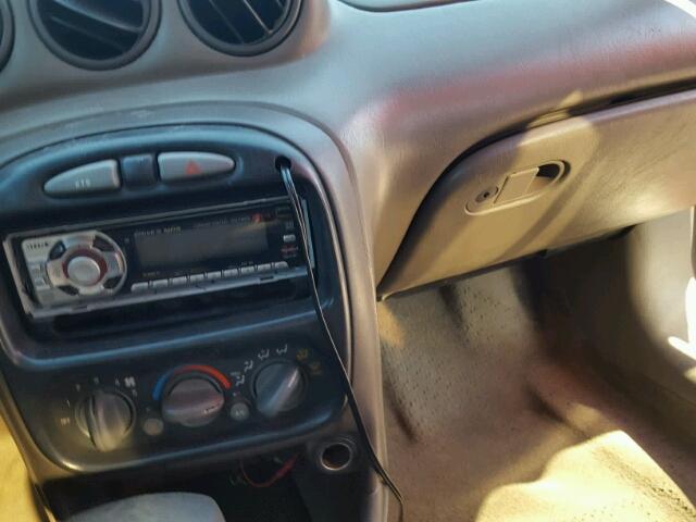 1G2NF52T5YM745148 - 2000 PONTIAC GRAND AM S RED photo 9