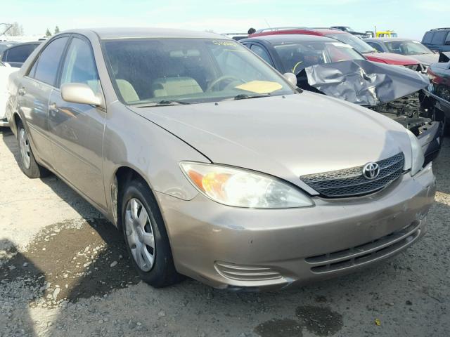 4T1BE32K83U690096 - 2003 TOYOTA CAMRY LE GOLD photo 1
