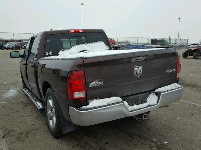 1C6RR7LG0ES232986 - 2014 RAM 1500 SLT BROWN photo 3