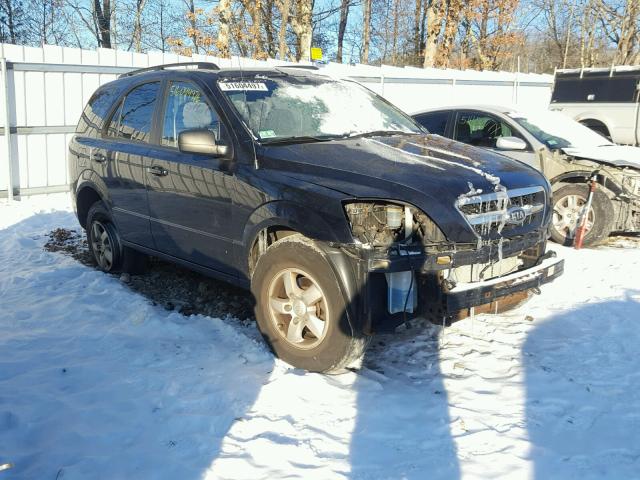 KNDJC735095874361 - 2009 KIA SORENTO LX BLACK photo 1