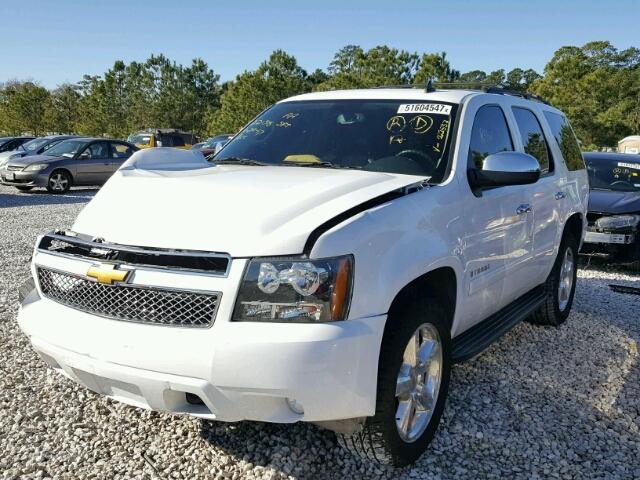 1GNFK13078J222537 - 2008 CHEVROLET TAHOE K150 WHITE photo 2