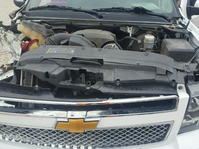 1GNFK13078J222537 - 2008 CHEVROLET TAHOE K150 WHITE photo 7