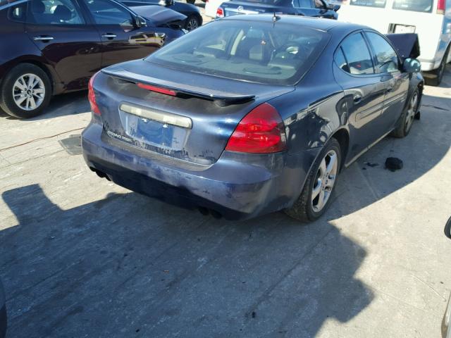 2G2WC55CX71173819 - 2007 PONTIAC GRAND PRIX BLUE photo 4