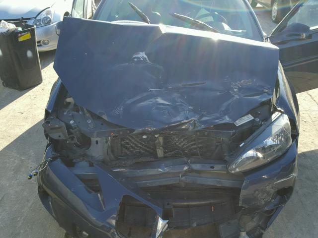 2G2WC55CX71173819 - 2007 PONTIAC GRAND PRIX BLUE photo 7