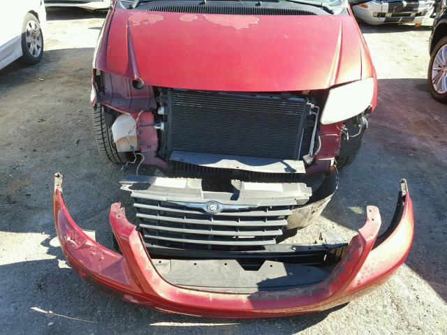 1A4GP45R76B627276 - 2006 CHRYSLER TOWN & COU Qırmızı foto 9