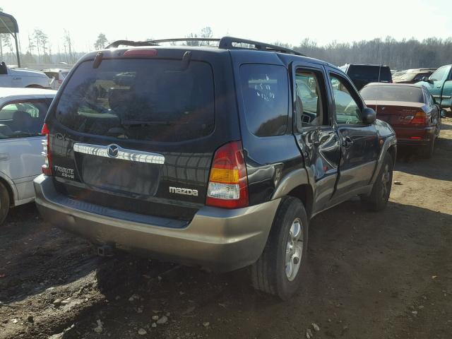 4F2CZ96103KM01936 - 2003 MAZDA TRIBUTE ES BLACK photo 4