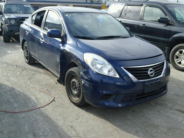 3N1CN7AP8DL863918 - 2013 NISSAN VERSA S BLUE photo 1