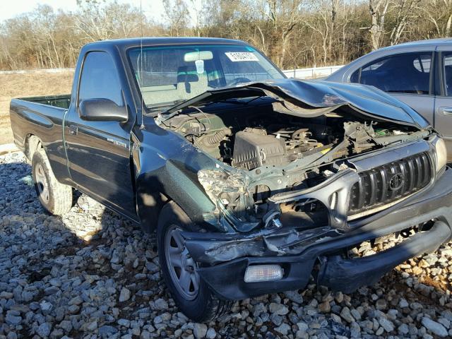 5TENL42N51Z850107 - 2001 TOYOTA TACOMA GREEN photo 9