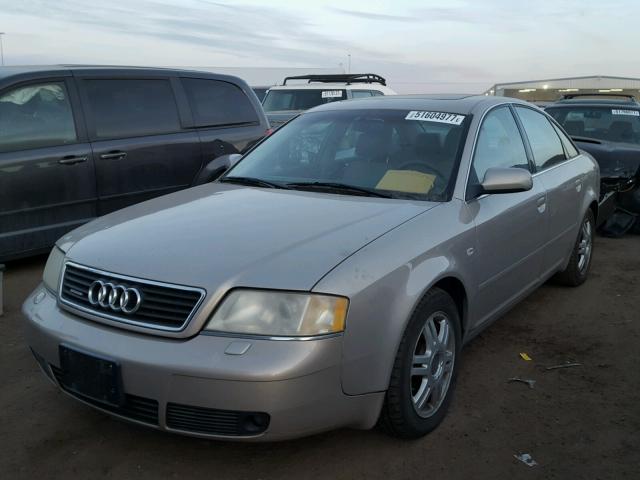 WAUED64B2YN124811 - 2000 AUDI A6 2.7T QU SILVER photo 2