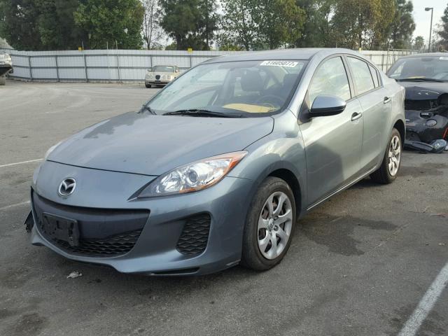 JM1BL1TG1D1774319 - 2013 MAZDA 3 I GREEN photo 2