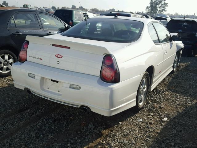 2G1WX15K039454354 - 2003 CHEVROLET MONTE CARL WHITE photo 4