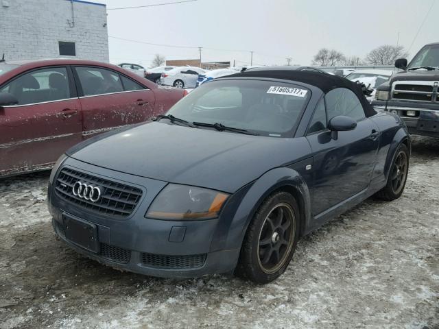 TRUUT28N641003317 - 2004 AUDI TT QUATTRO GRAY photo 2