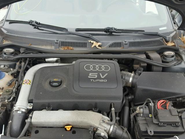 TRUUT28N641003317 - 2004 AUDI TT QUATTRO GRAY photo 7