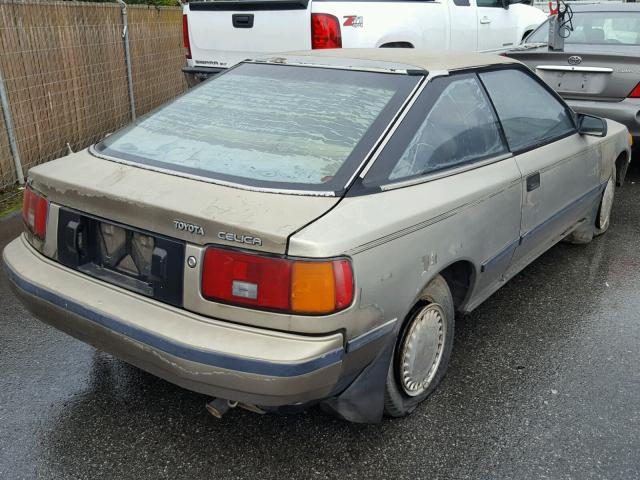 JT2ST67L2H7158841 - 1987 TOYOTA CELICA GT BROWN photo 4