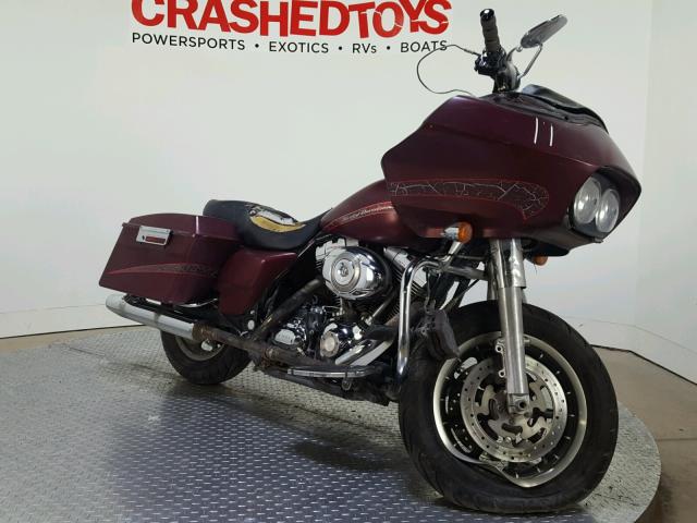 1HD1FS4178Y696739 - 2008 HARLEY-DAVIDSON FLTR RED photo 2