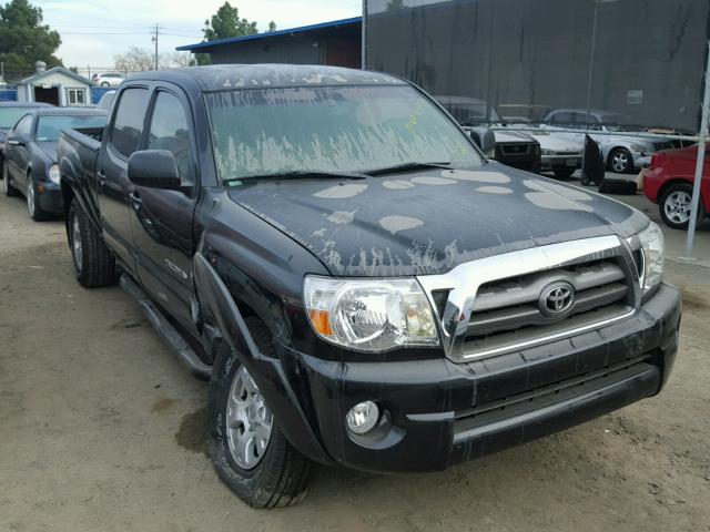 3TMKU72N79M020562 - 2009 TOYOTA TACOMA DOU BLACK photo 1