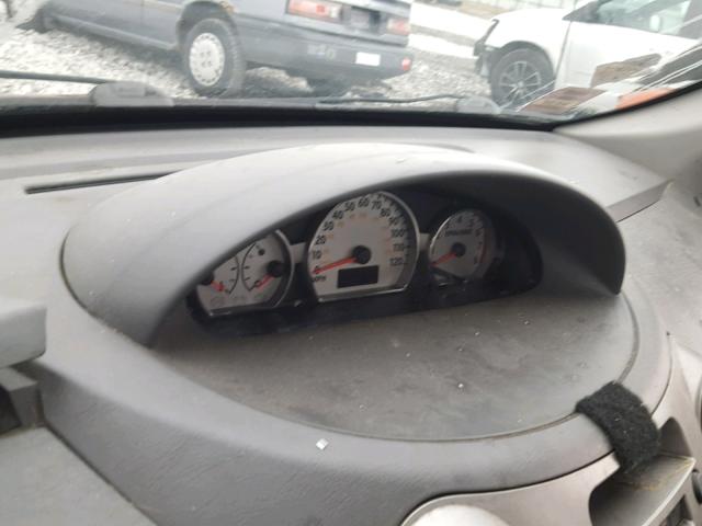 1G8AL55F17Z163004 - 2007 SATURN ION LEVEL RED photo 8