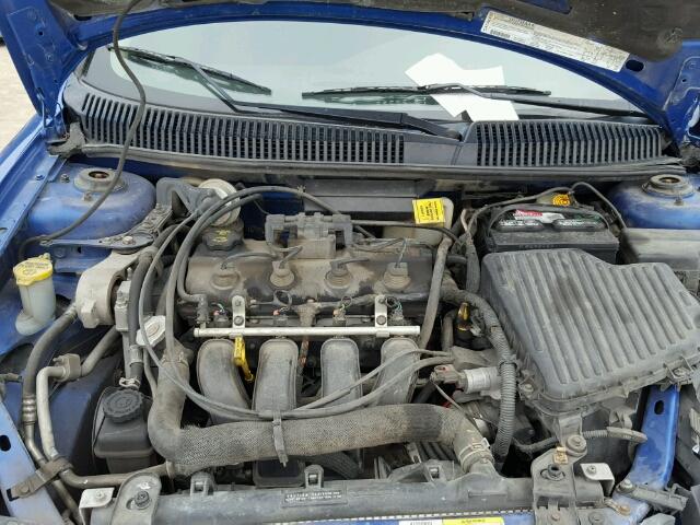 1B3ES56C25D252994 - 2005 DODGE NEON SXT BLUE photo 7