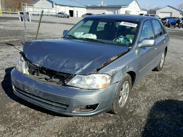 4T1BF28B21U185649 - 2001 TOYOTA AVALON XL TEAL photo 2