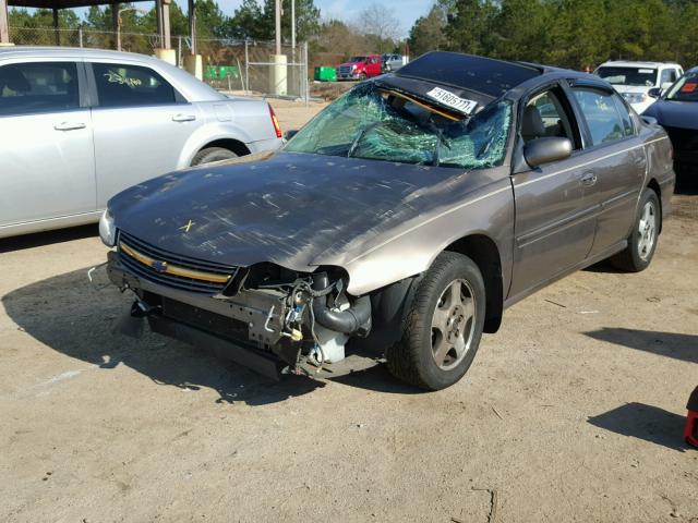 1G1NE52J62M611567 - 2002 CHEVROLET MALIBU LS GRAY photo 2